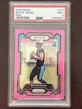 2023 Prizm Bryce Young Pink #311 - PSA 9