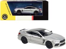 Paragon PA-55213 1/64 BMW M8 Coupe Donington Gray Metallic with Black