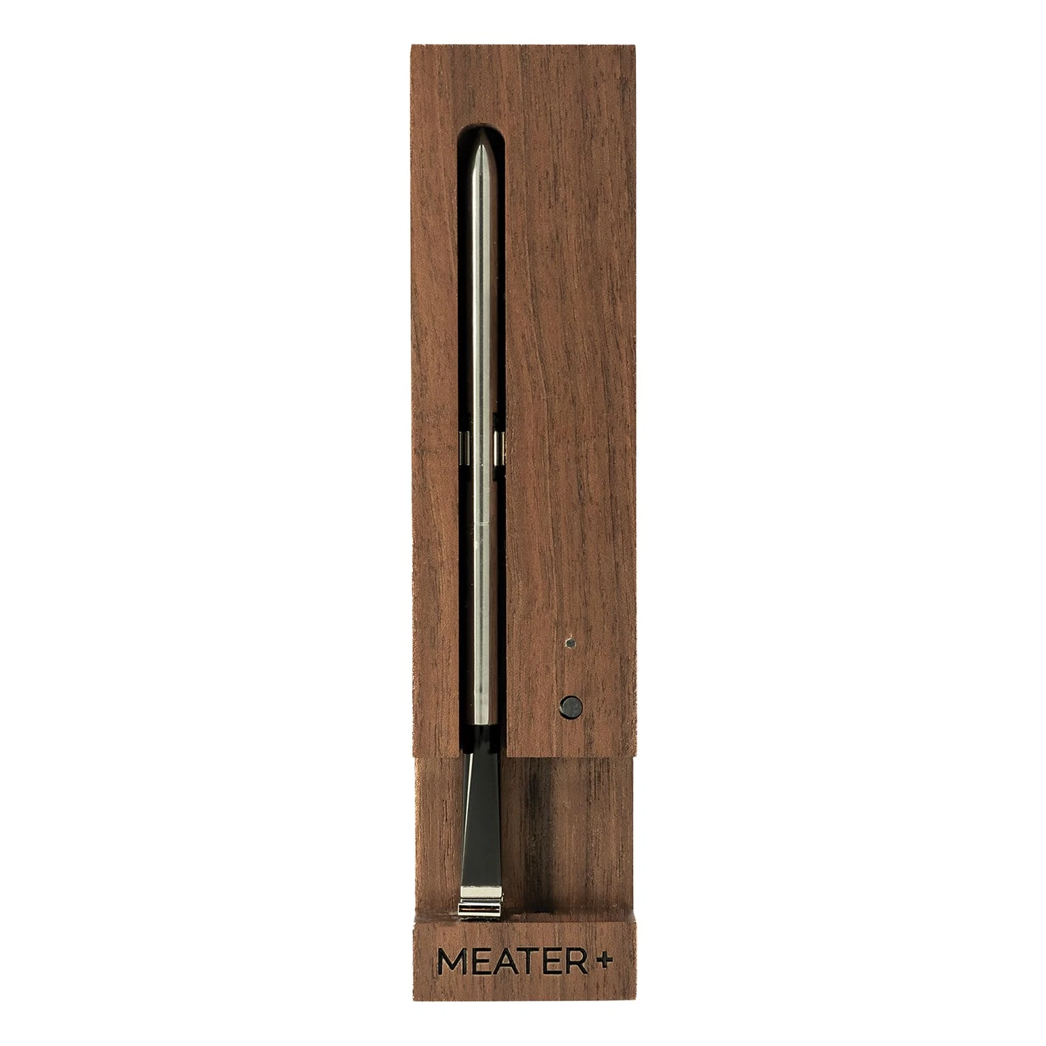 Plus: Smart Bluetooth Wireless Meat Thermometer Digital (Walnut) | BBQ, Grill, O