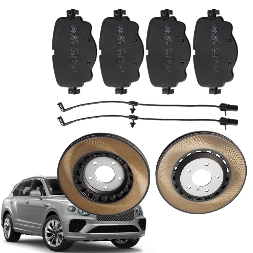 Bentley Bentayga 2016-2023 Rear Right Brake discs 4 pcs P/N 4M0698451C