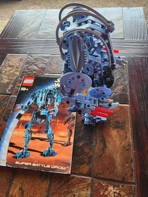 Vintage 2002 LEGO Star Wars Super Battle Droid 8012 Retired Set 