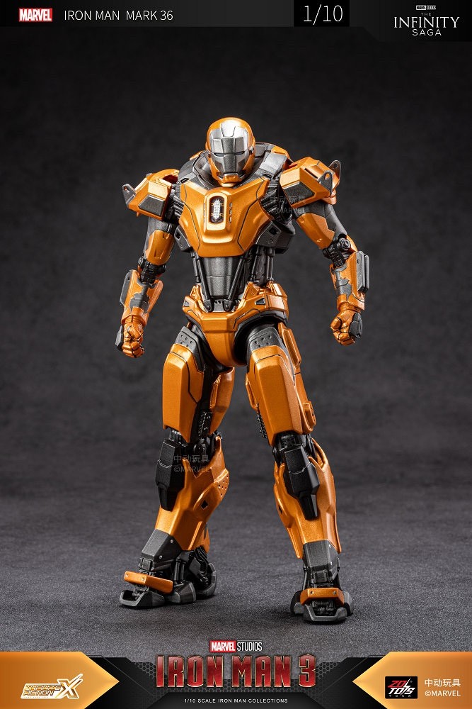 ZD-MK36: ZD Toys Marvel Iron Man Mark 36 Peacemaker 7