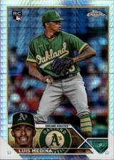 2023 Topps Chrome Update Luis Medina #USC2 Prism Oakland Athletics 3H