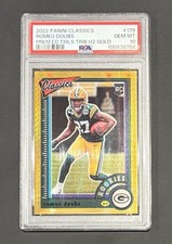 2022 Panini Classics - Rookies Romeo Doubs #179 Timeless Tributes Gold /99 (RC)
