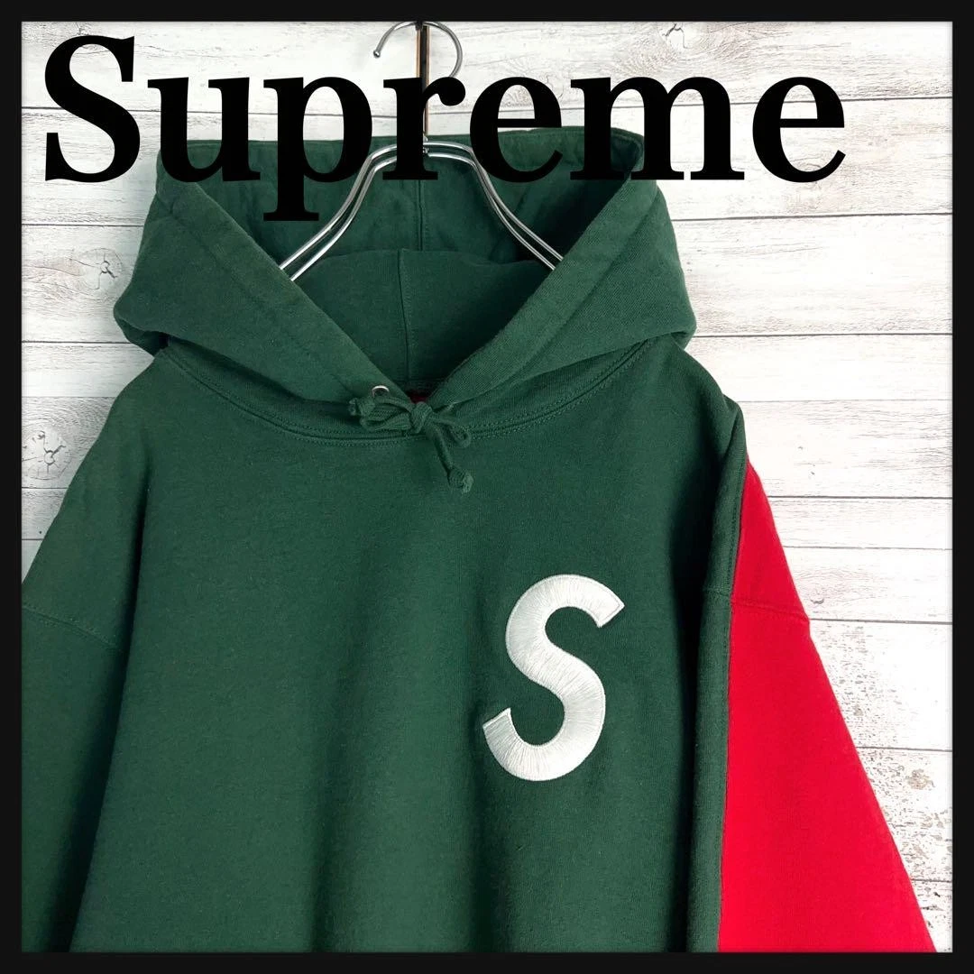 Sweat à capuche homme Supreme L brodé logo S iconique streetwear rare occasion limitée