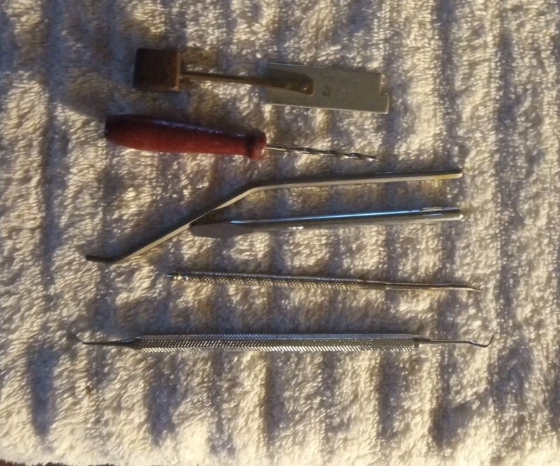Misc Piano Tuner Technician Tools 6pcs