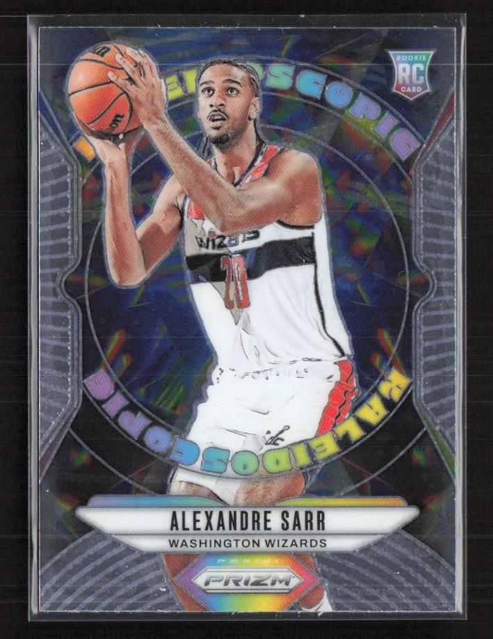 2024-25 Panini Prizm #26 Alexandre Sarr Kaleidoscopic Washington Wizards (I)