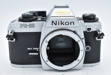 Nikon FG-20 35mm Film SLR Camera Body, Chrome CAMERA BODY ONLY 