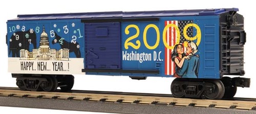 MTH 30-74499 Boxcar Año Nuevo 2009 Nuevo en caja | Zustand: New