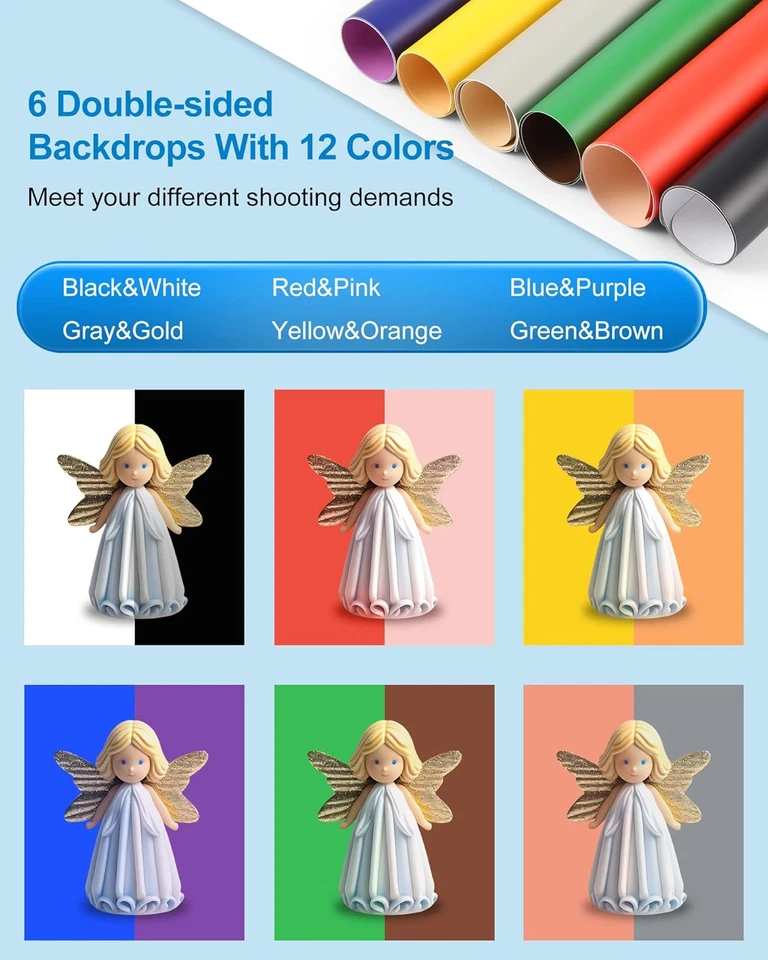 PULUZ Mini Photo Studio Light Box, Photo Shooting Tent Kit, Portable Folding Pho - Image 4 of 4