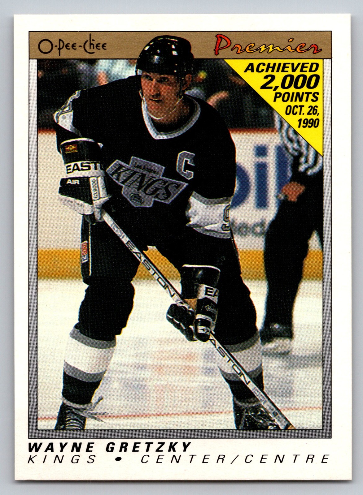 1990-91 O-Pee-Chee Premier #38 Wayne Gretzky