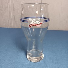 Samuel Adams Boston Lager Beer Glass Drinkware Tulip Pint Collectible Breweriana