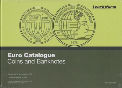 Lighthouse Euro Catalogue Coins and Banknotes 2025 (ENGLISH!)