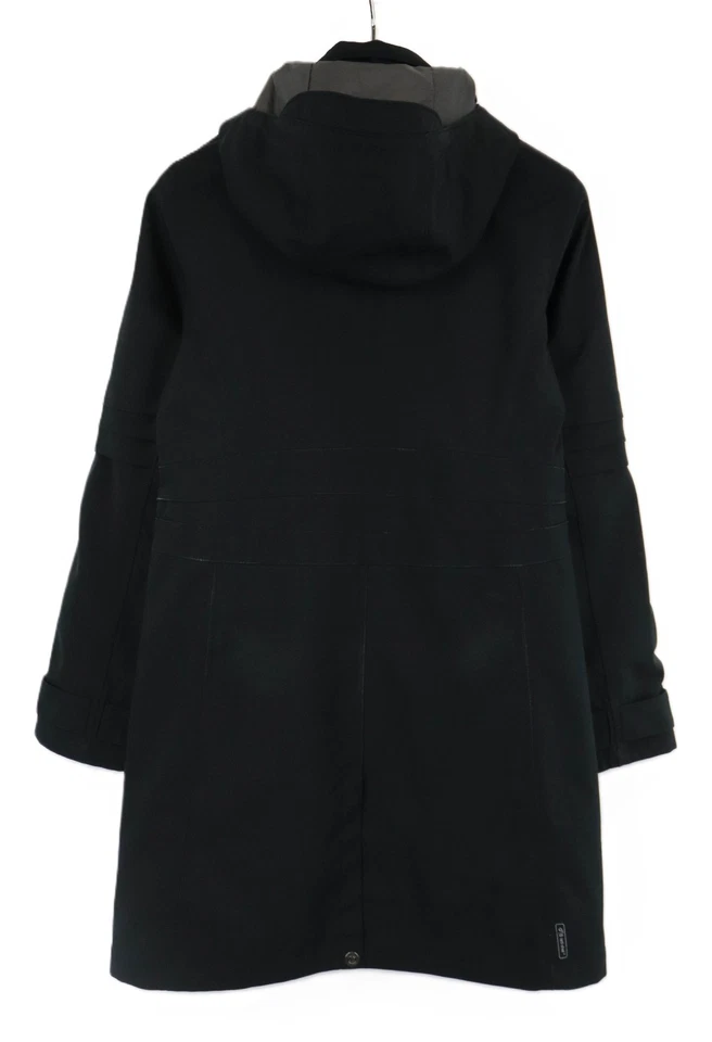 Merrell Opti - Shell Chaqueta Mujer Medio Forrado Negro Capucha Logo Cremallera - Imagen 2 de 4