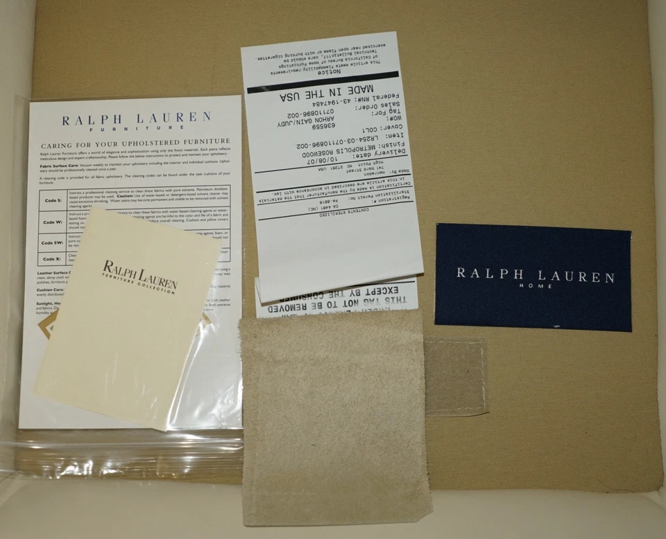 PAIR OF RRP £18,000 RALPH LAUREN MODERN METROPOLIS CREAM LEATHER CLUB ARMCHAIRS - Image 3 of 4