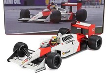 1/18 McLaren MP4/4 12 British Grand Prix 1988 Winner A. Senna #59478b