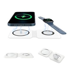 2in1 Wireless Charger Fast Charging Station Dock For Apple Watch Air Pods iPhone