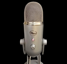 Blue Yeti USB Microphone and Cord - Silver