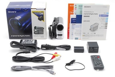 [MINT+++ in Box] Sony DCR-HC62 Handycam Camcorder 25x zoom Silver From JAPAN