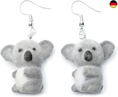 Miniblings Koala Ohrringe Miniblings Hänger Outback Australien Zoo Koalabär T