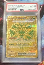 Prismatic Evolutions Teal Mask Ogerpon EX 177/131 PSA 10 on eBay