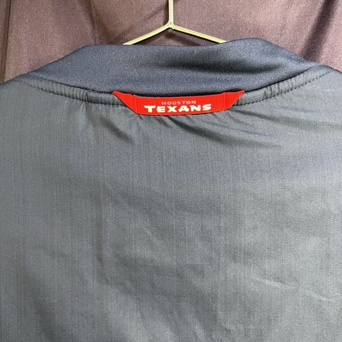 HOUSTON TEXANS On Field Apparel NFL Sideline Elite Hybrid Jacket Men's XL - Picture 9 of 13