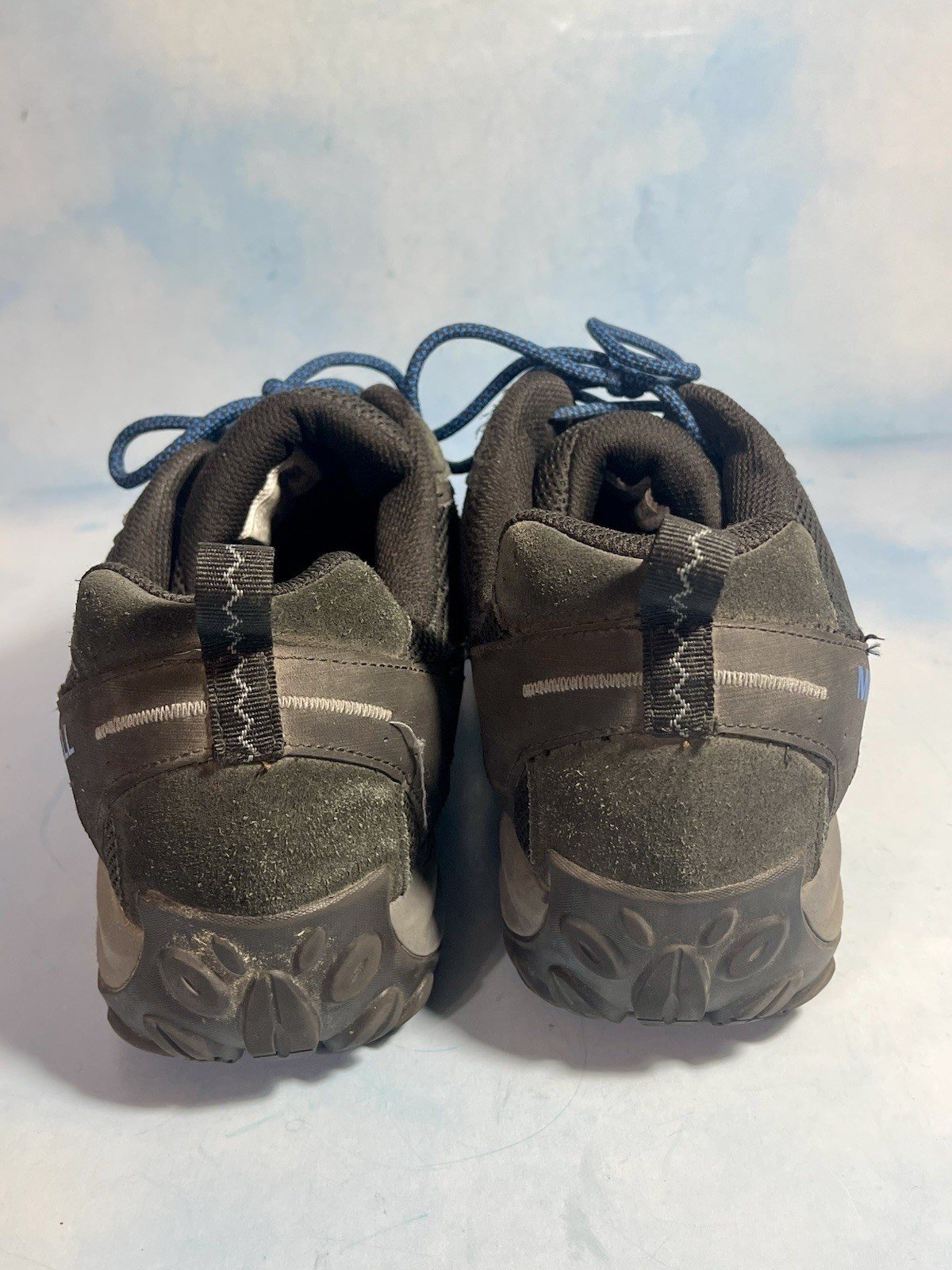 Scarpe da trekking basse nuove da uomo taglia 14 Merrell Accentor 3 Boulder marroni J137487