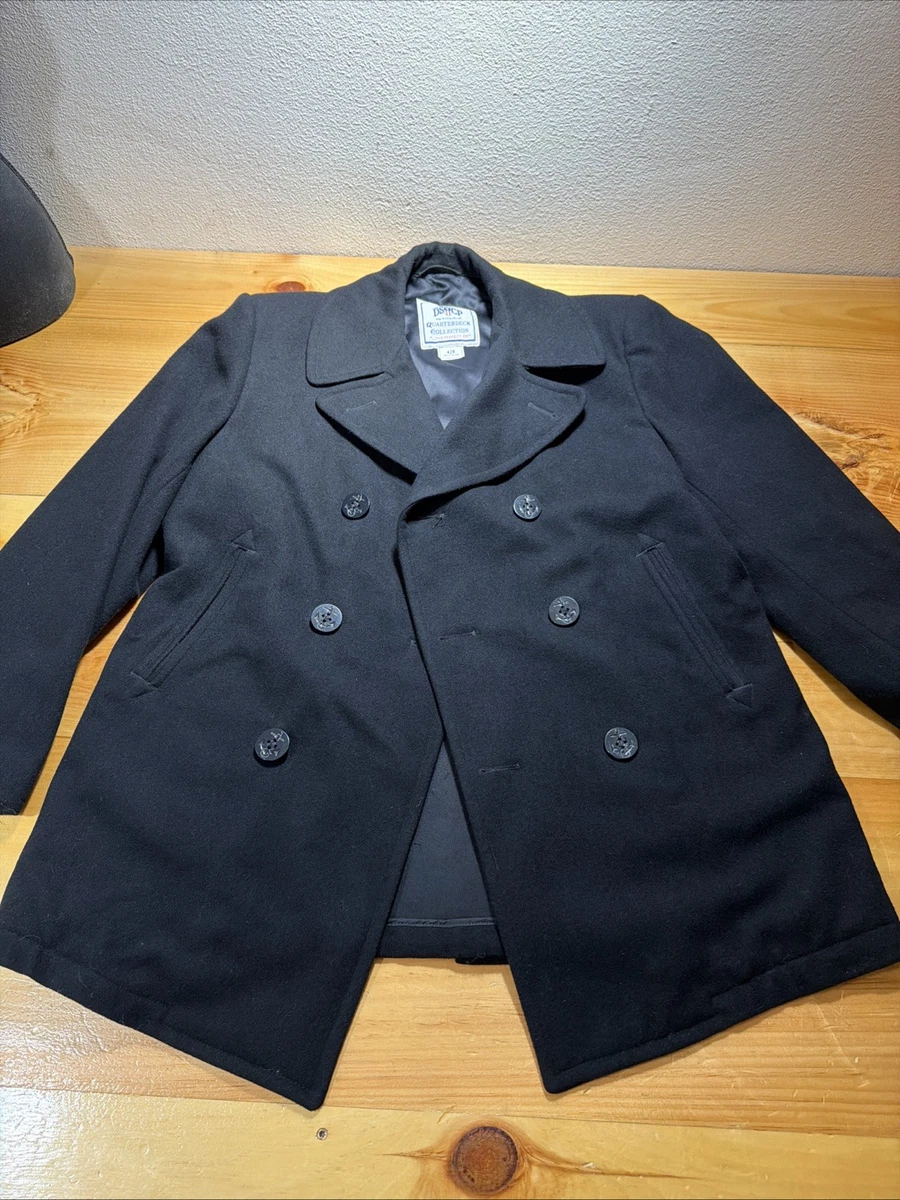 Navy Military Pea Coat for sale - eBay