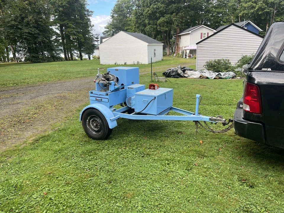 Máquina de tubos portátil Collins 44A 1/2 X 4 pulgadas Foto 2 de 4