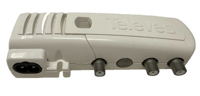 Televes Amplifier 550104 USA Antenna Distribution  F  Power Supply 12V - No Cord