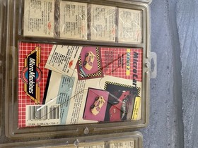 8 Vintage 1989 Galoob Micro Machines Micro Cards and book Series 1 + 2 New