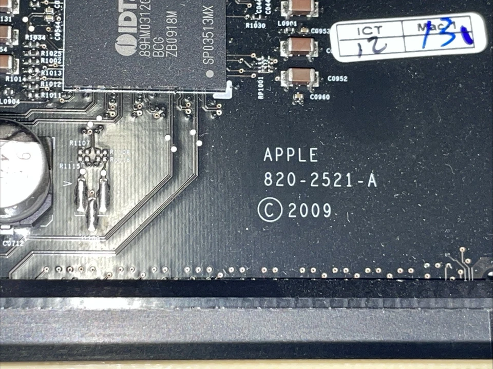 Apple 630-9873 2-Port 1 Gbps Gigabit Netzwerkkarte 820-2521-A inkl. Riser Karte - Bild 2 von 4