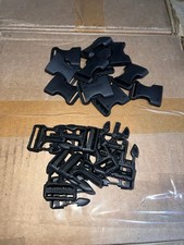 12-Pack 1" Inch Plastic Side Release Buckle for Webbing- MilSpec MADE IN THE USA