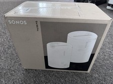 Image of White Sonos Era 100 Pro Speakers Brand New - Pair