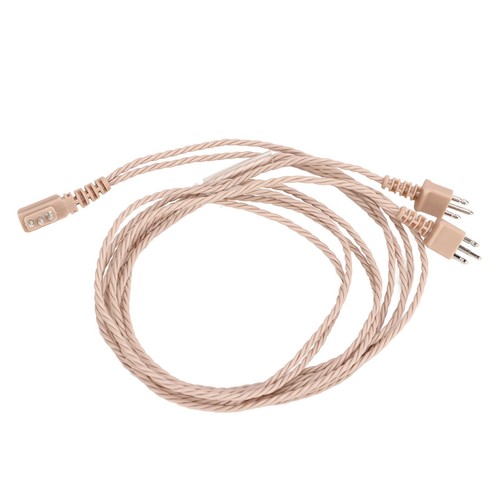 5PCS 3 Pin Core BTE Hörgerätekabel Pocket Sound Amplifier Ersatzkabel CUB - Afbeelding 14 van 23