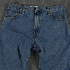 Levi's 517 Jeans Mens Fits 34x32 Blue Boot Cut Medium Wash Denim Pants Y2K
