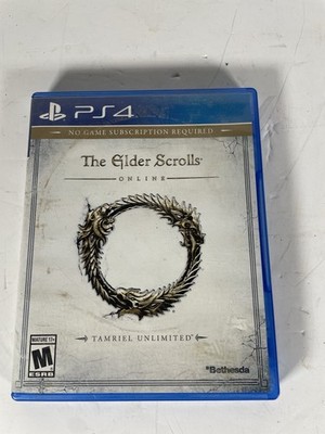 The Elder Scrolls Online Tamrial Unlimited - PS4 - 2015