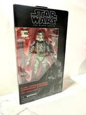 Star Wars Black Series 6  CLONE COMMANDER GREE EXCLUSIVE NEW NIB The Clone Wars