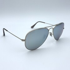 Occhiali da sole Ray-Ban polarizzati RB 3025 Aviator grandi metallo 55-14-135