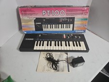 RARE Vintage Casio PT-100 Electronic Keyboard...