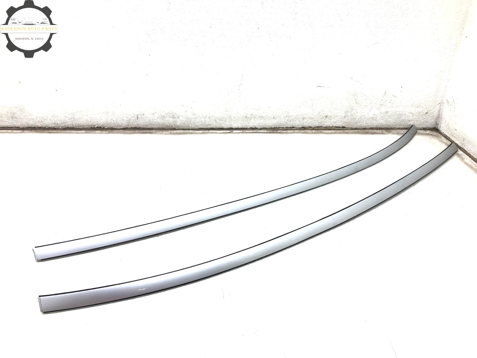 2008-2019 MASERATI GRANTURISMO M145 LEFT RIGHT ROOF DRIP MOLDING TRIM SET X2 OEM