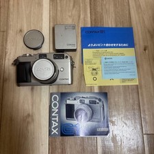 CONTAX G1 Film Rangefinder with Carl Zeiss Planar T 45mm F2 TLA140 Flash