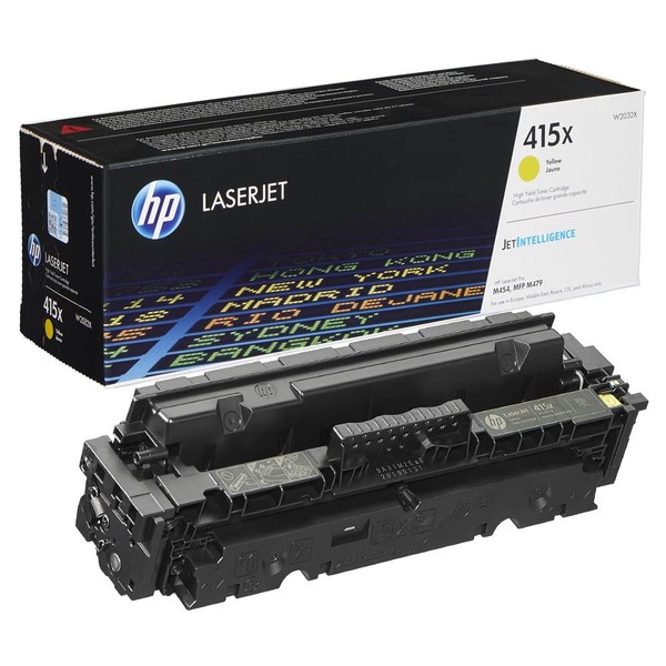 HP 415X (W2032X) Gelb Tonerkartusche-image