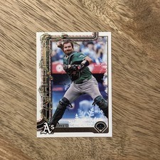 Shea Langeliers #H102 2025 Topps Holiday Athletics Baseball Card MLB NM