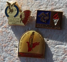 3 Aboriginal Native Canada event  badge Pin lot 4