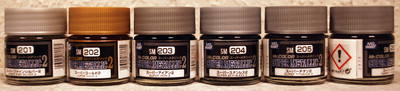 Mr. Hobby Gunze Mr. Super Metallic 2 10ml 11 Farben zur Auswahl