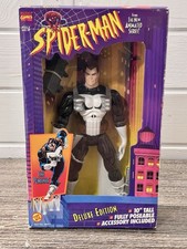 Marvel Spider-Man The Animated Series The Punisher Deluxe Edition Toy Biz Figure