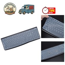 Ultra-Thin Clear Keyboard Cover for Logitech K120  MK120 - Silicone Protector