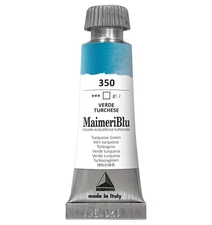 MaimeriBlu Superior Watercolor Paint 12ml-Turquoise Green - 5A0029RM-1GD3G