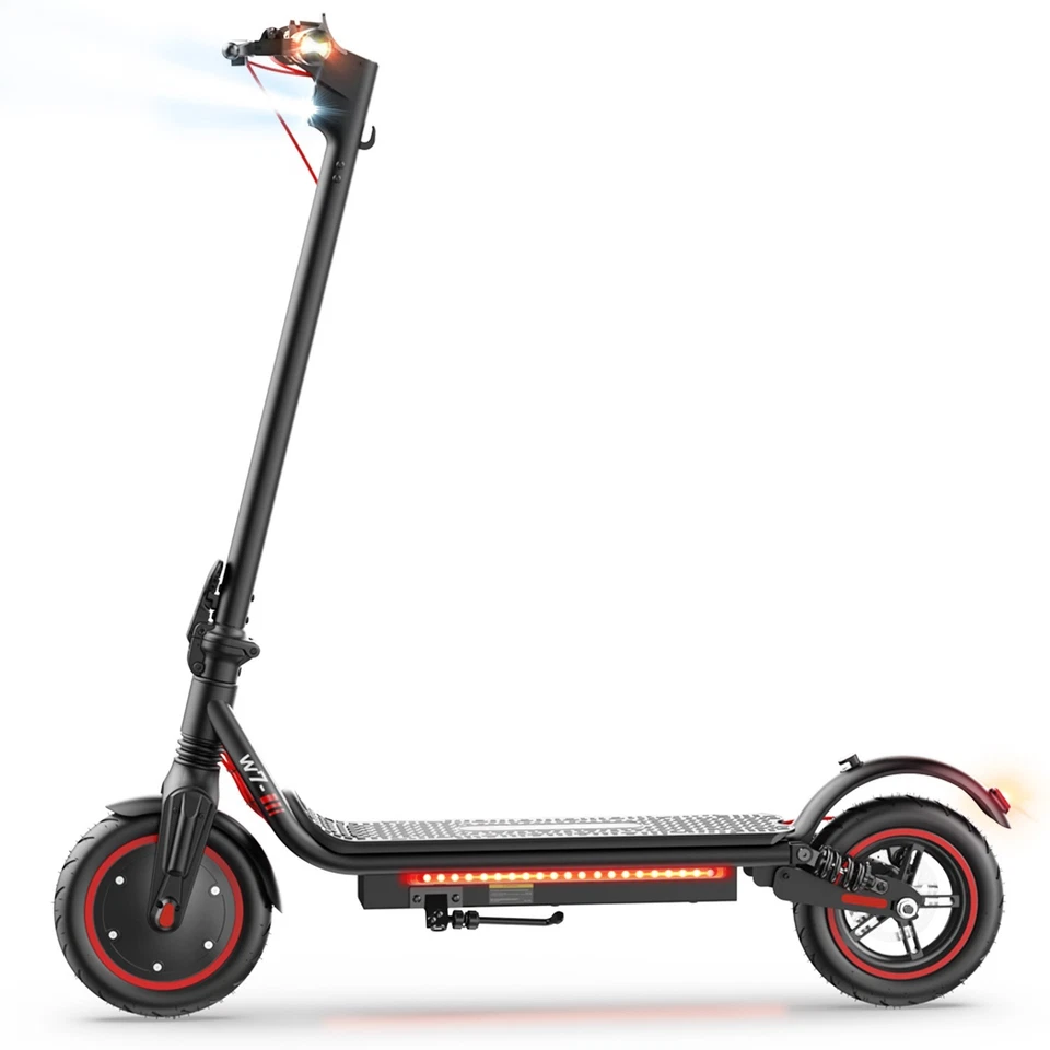 iScooter W7 E-Scooter 650W Electric Scooter 35km/h Foldable Off-road 8.5'' E-Scooter - Image 3 of 4
